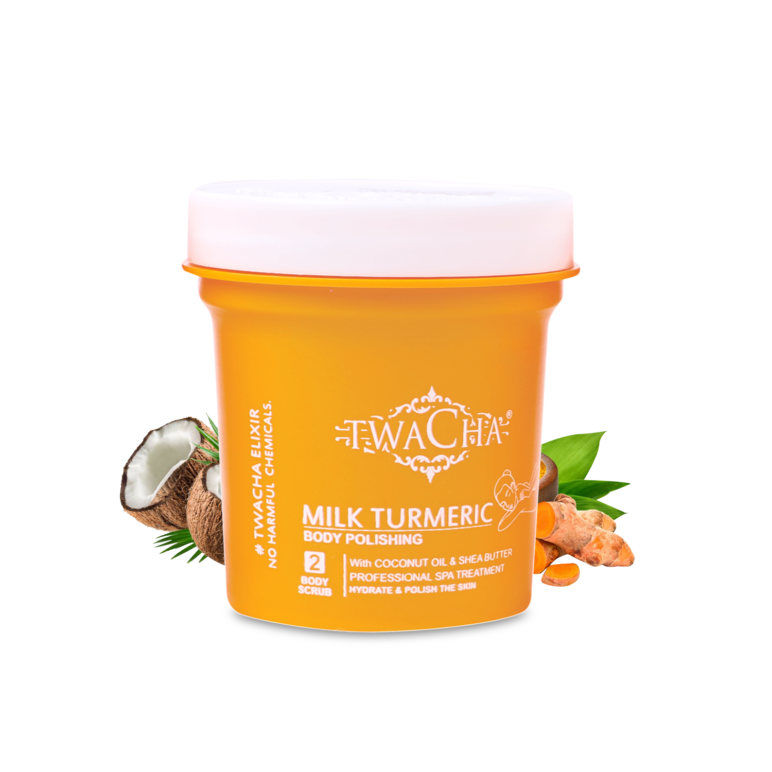 MILK TURMERIC BODY SCRUB