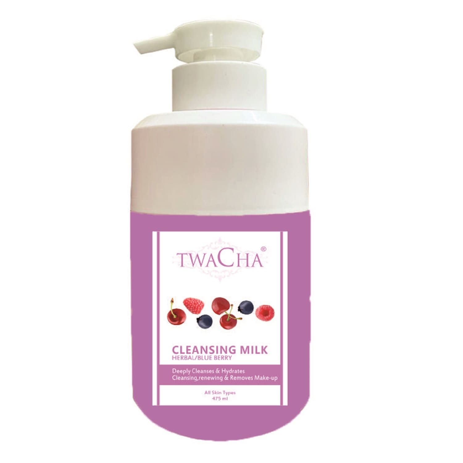 CLEANSING MILK HERBAL/BLUE BERRY 475ML